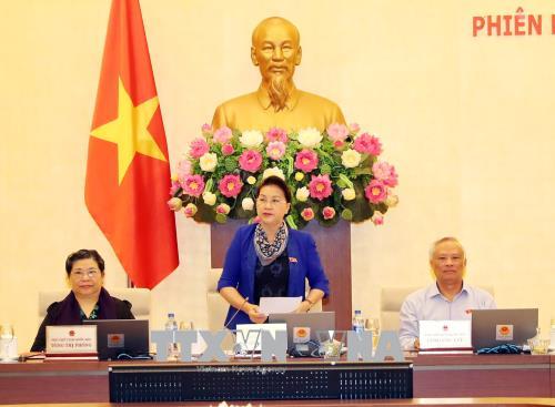 Khai mạc Phiên họp thứ 24 của Ủy ban Thường vụ Quốc hội